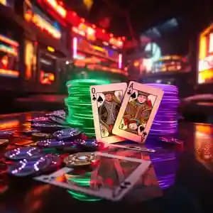 Antarmuka permainan angka 2D di platform suku 77